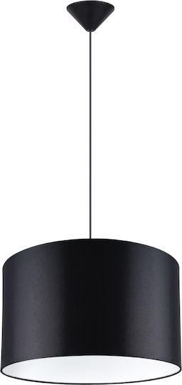 Sollux Hangl Pendant Light Black 40cm
