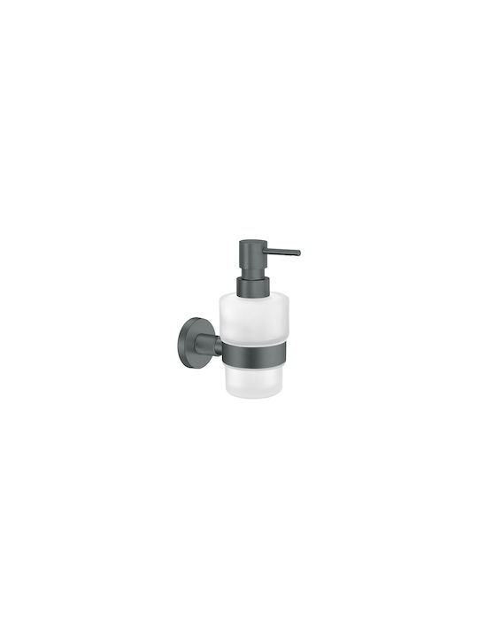 Sanco Dorian Επιτοίχιο Dispenser Γυάλινο Καφέ