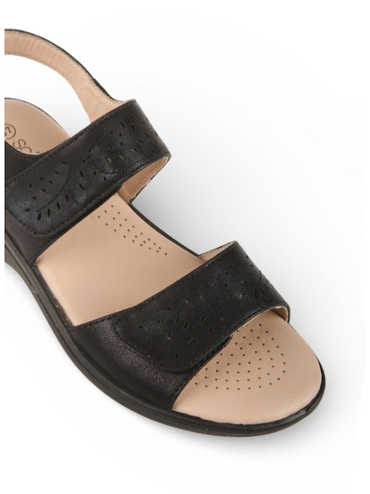 Sandale Casual Damă Negre