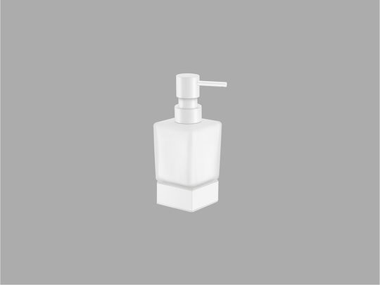 Sanco Badezimmer Spender Glas Beige