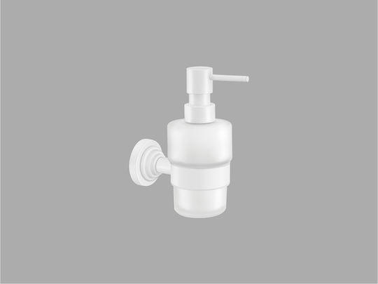 Sanco Vintage Wandmontierter Spender Glas Braun