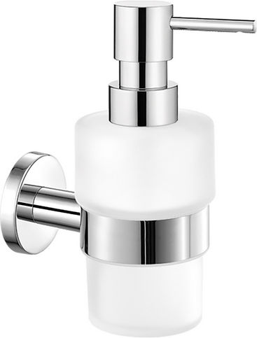 Sanco Eck Wandmontierter Spender Glas Braun