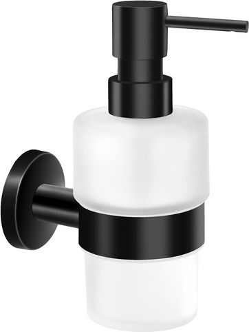 Sanco Eck Wandmontierter Spender Glas Braun