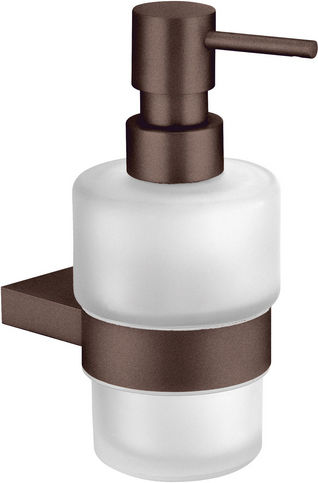 Sanco Aegean Wandmontierter Spender Glas Braun