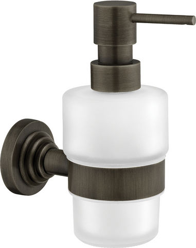 Sanco Vintage 120522-M116 Wall Mounted Glass Black Dispenser