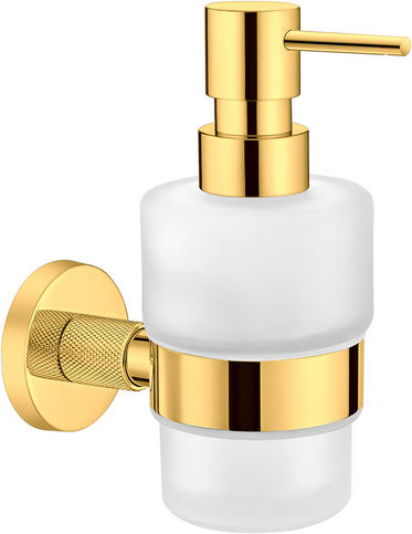 Sanco Dorian 121322-A03 Wandmontierter Spender Glas Silber