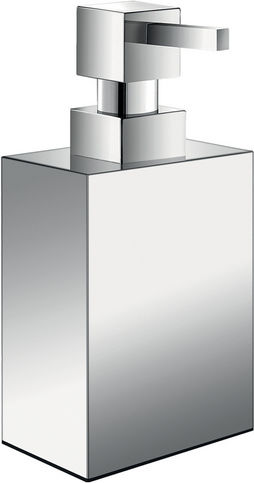 Sanco Badezimmer 90354-M101 Spender Metallisch Weiß