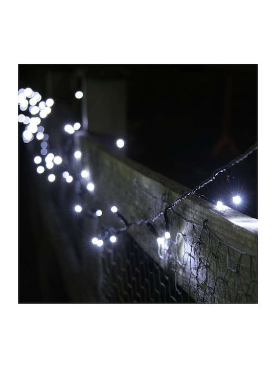 50 LED Lights 5m Green Battery Powered String