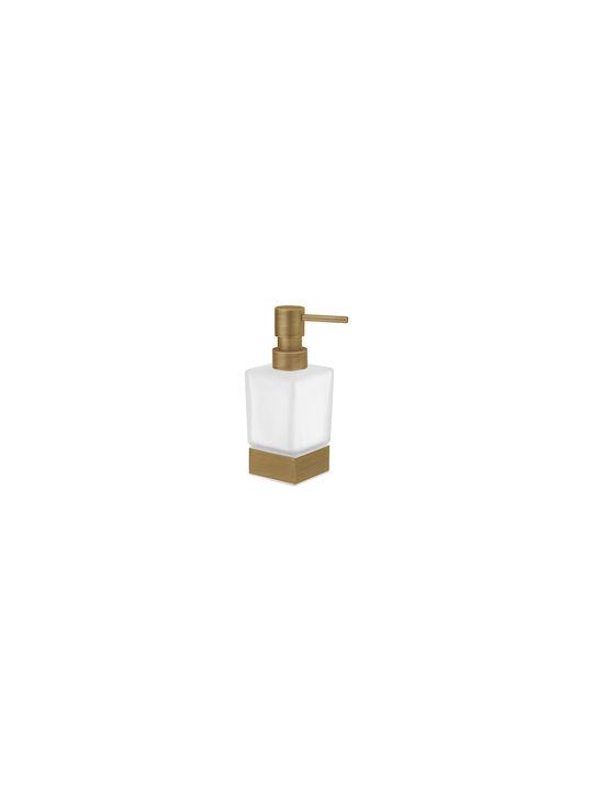 Sanco Badezimmer 90355-M101 Spender Glas Weiß