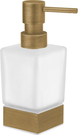 Sanco Bathroom Dispenser Γυάλινο Λευκό