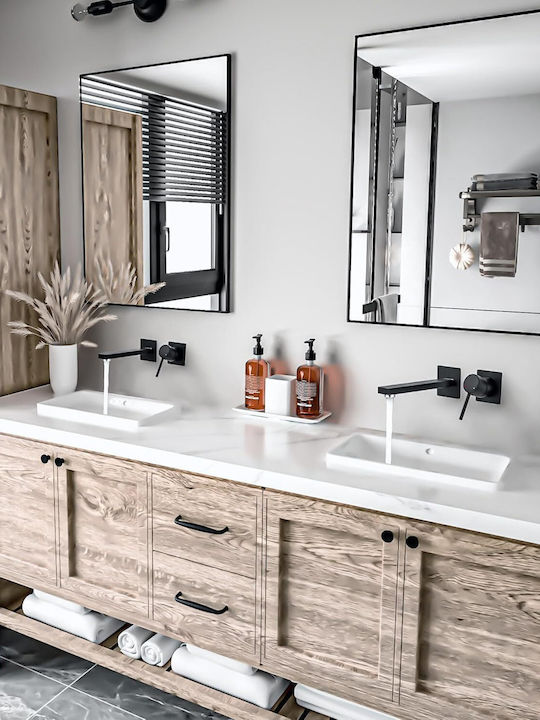 Mixing Sink Faucet Tall Black