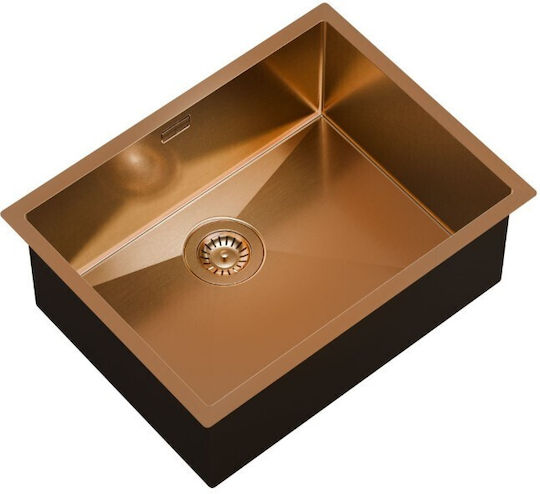 Helika Nova 100l Υποκαθήμενος Inox Μ59xΠ45cm