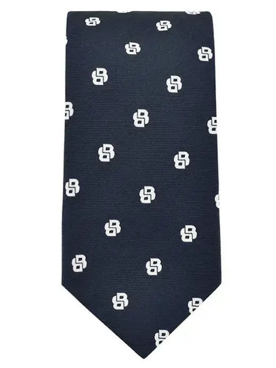 Boss Men's Tie Silk in Blue Color