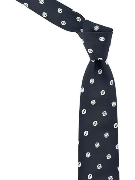 Boss Men's Tie Silk in Blue Color