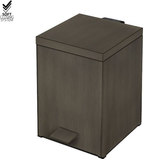 Sanco Metallisches Badezimmerkorb Soft Close 5lt