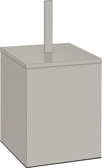 Sanco Inox Badezimmer Mülleimer 5lt Silber