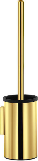 Sanco Metallische Toilettenbürste Badezimmer Gold