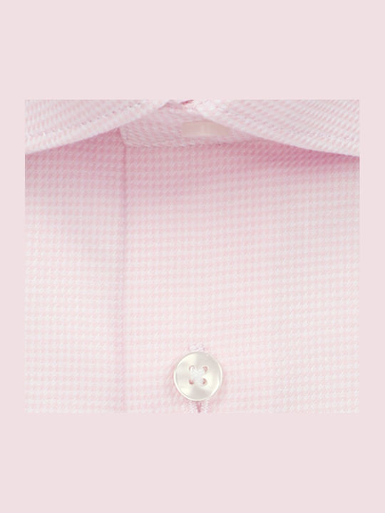 Long Sleeve Shirt in Regular Fit Pink