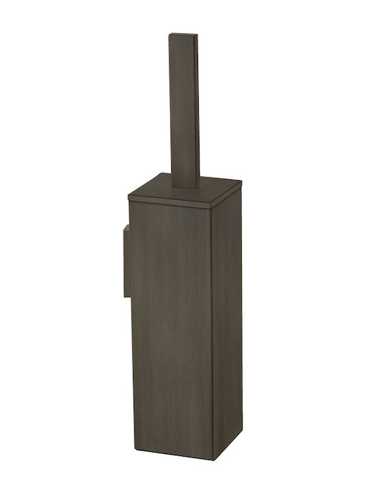 Sanco Perie De Toaletă Metalică De Baie Argintie