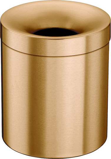 Sanco Metallic Bathroom Bin 5lt Gold