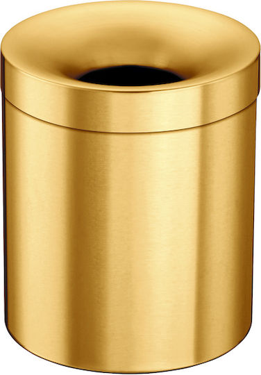 Sanco Metallic Bathroom Bin 5lt Gold