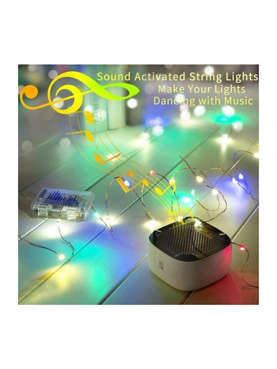 150 LED-Lichter 15m RGB USB in Reihe