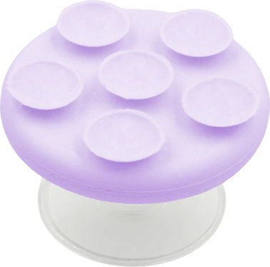 Pop Socket Με Βεντούζα Μωβ Απαλό