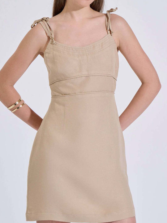 Rochie Mini Bej
