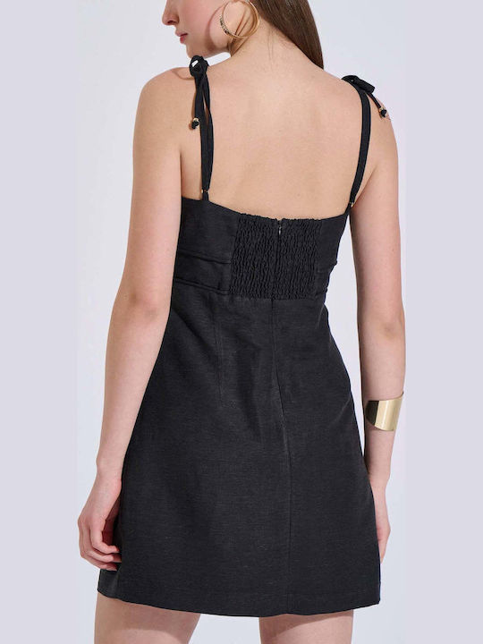 Summer Mini Dress Black
