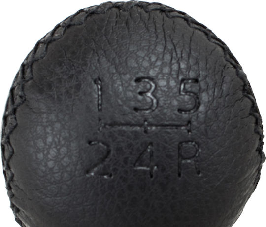 Honda Civic 00-06 Black Pu Leather 5 Speed Gear Shift Knob
