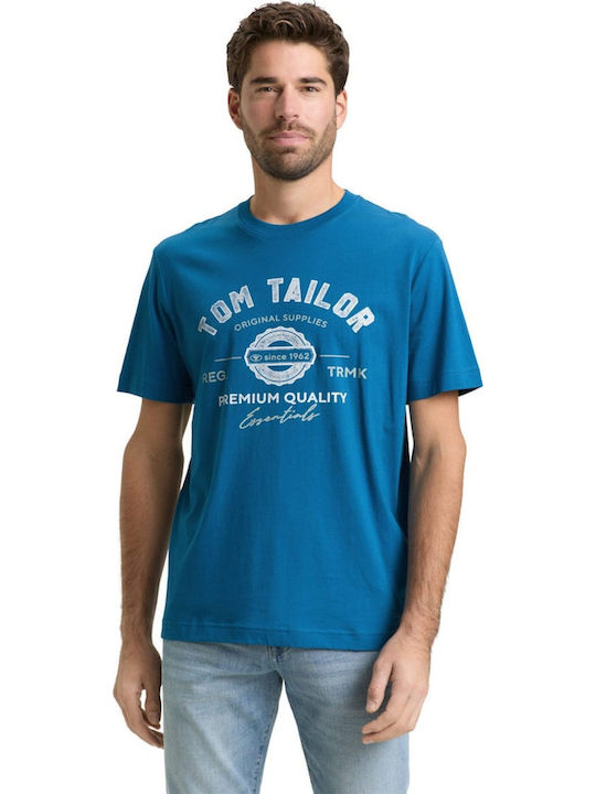Αθλητικό T-shirt Πετρολ