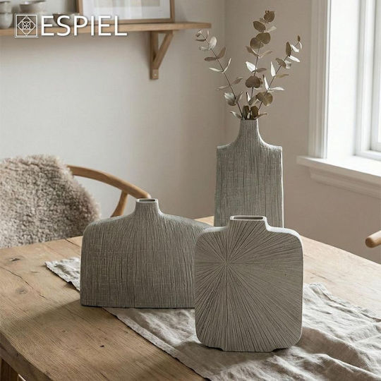 Espiel Stone Gray Vase 24x4.5xH30.5cm