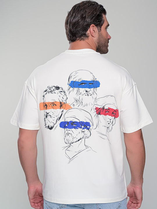 T-shirt Λευκο