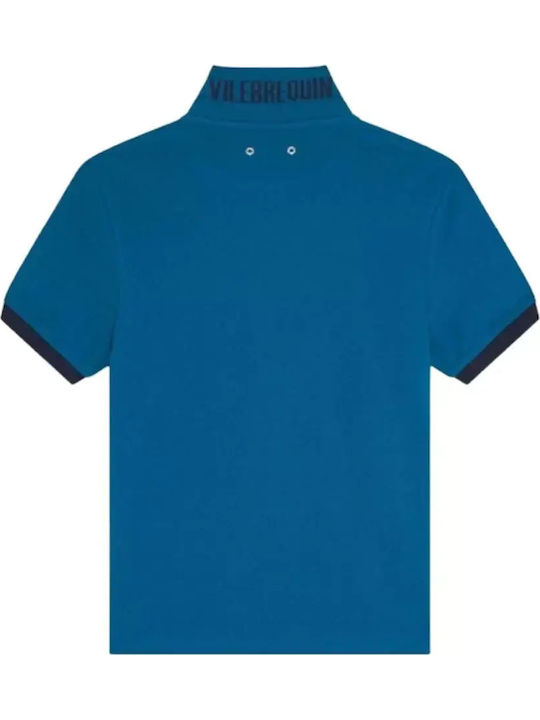 Polo Herrenbluse Blau