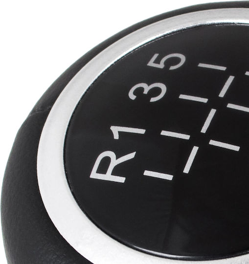 Opel Vectra C Fl 05-08 Gear Shift Knob 6 Speed Black Eco Leather