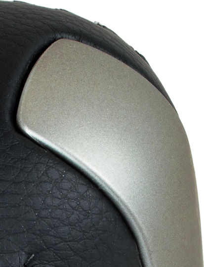 Honda Accord Viii 2008 Automatic Gear Shift Knob Black Leather + Silver