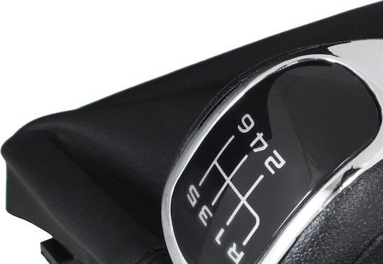 Skoda Octavia Ii 09-12 Gear Shift Knob + Gaiter Frame 6 Speeds