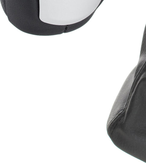 Mercedes Vito V-class W447 2014 Gear Shift Knob Black + Silver + Black Boot White Frame 6-speed Pattern