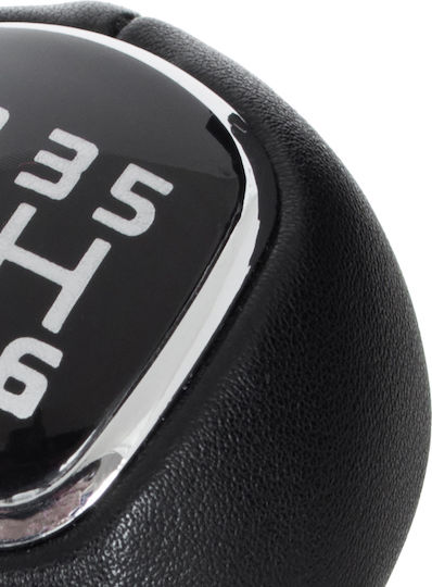 Hyundai Ix20 10-15 Gear Shift Knob Black Leather 6 Speed