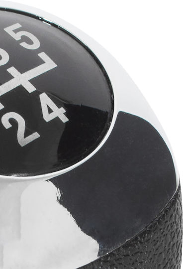 Hyundai I20 07-12 Gear Shift Knob Black + Chrome 5 Speed