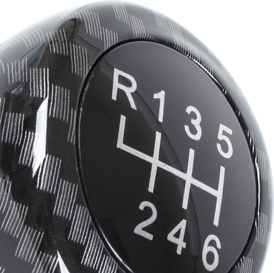 Bmw E60 E61 E62 E63 E81 E82 E85 E87 E88 E90 E91 E92 X1 X3 X5 Carbon 6 Speed Gear Shift Knob