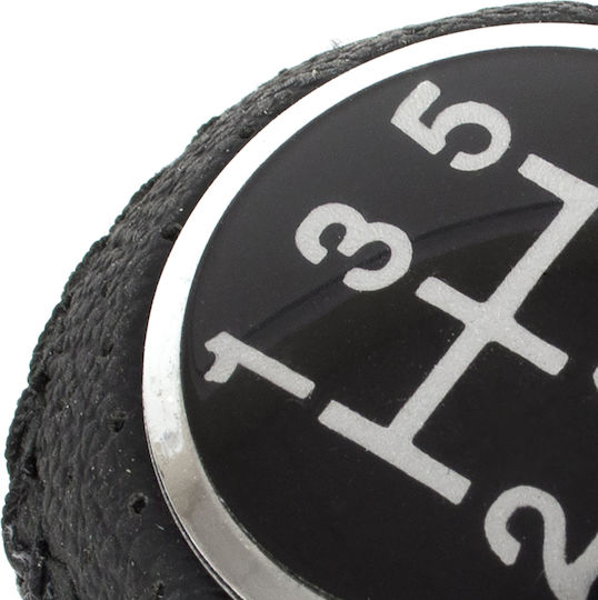Citroen Jumper I Ii 94-14 Gear Shift Knob Black + Chrome 5 Speeds Reverse At Bottom