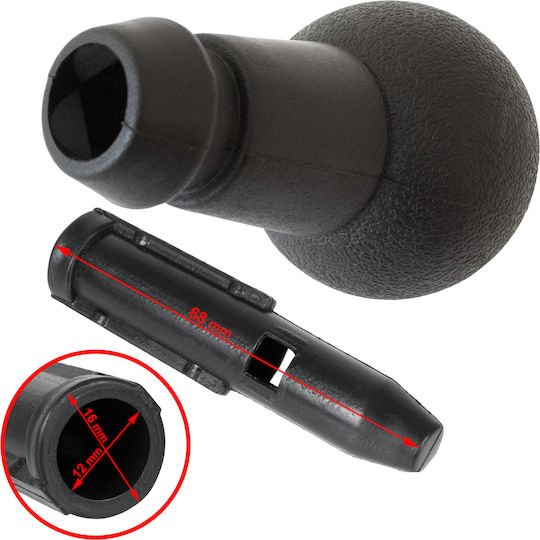 Peugeot 308 Gear Shift Knob + Adapter Shift Lever Knob Adapter 2 Pcs Set