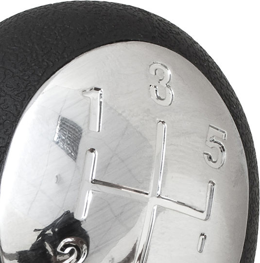 Renault Clio Iii 05-09 Gear Shift Knob Chrome Chrome Schematic