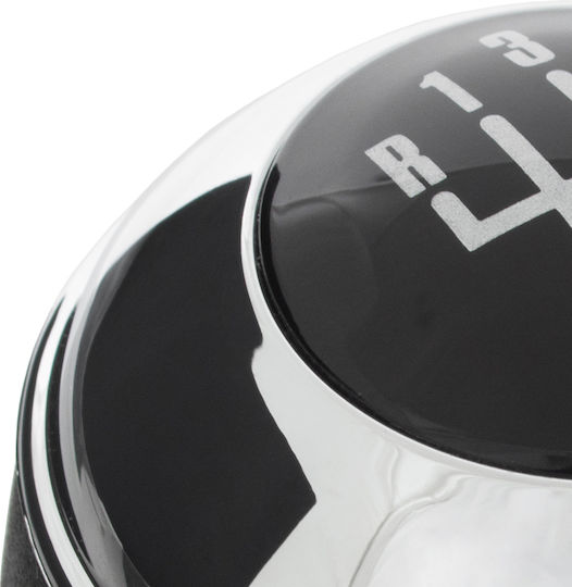 Mini R50 00-06 Gear Shift Knob Black + Chrome 6 Speed