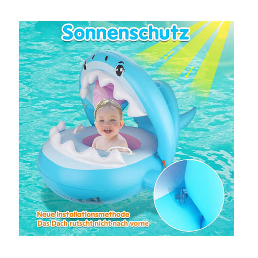 Swimtrainer with Sunshade Infant Inflatable