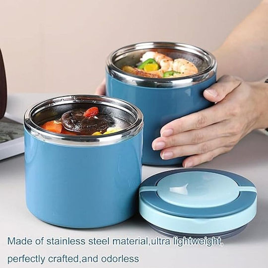 Queen Mother Inox Mittagsbox Blau 630ml