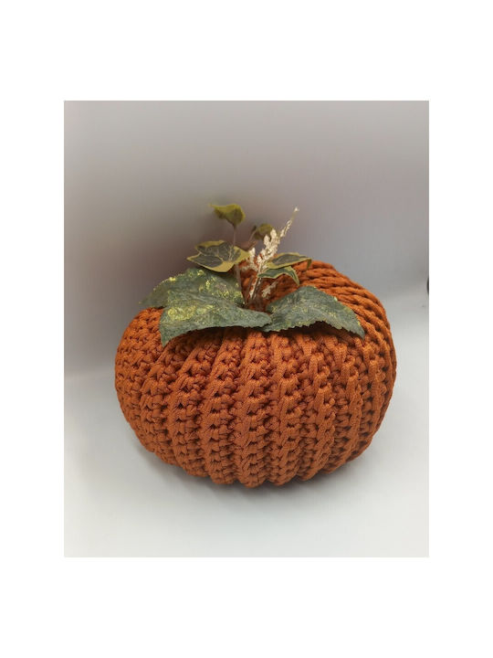 Aristourgimata Handmade Настолно Щастие за Дома Тиква Оранжева от Текстил 59см