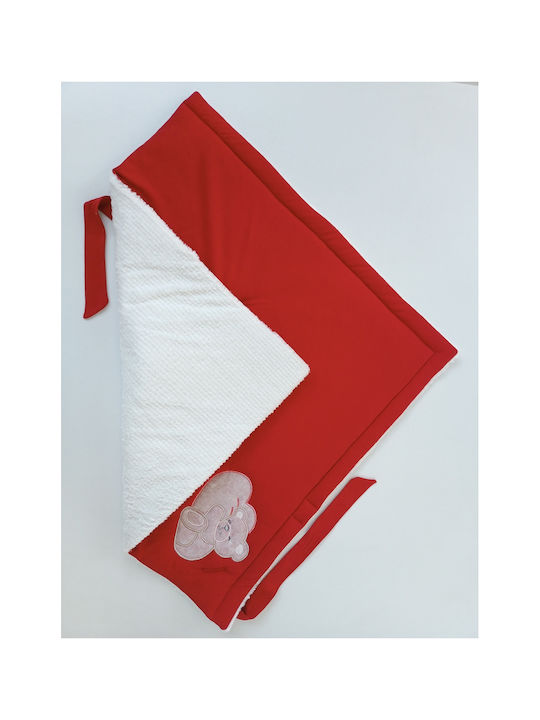 SteweHome Nursery Swaddling Blanket White 85x85cm