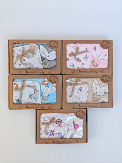 SteweHome Κουβέρτα Αγκαλιάς & Λίκνου 100x85εκ.